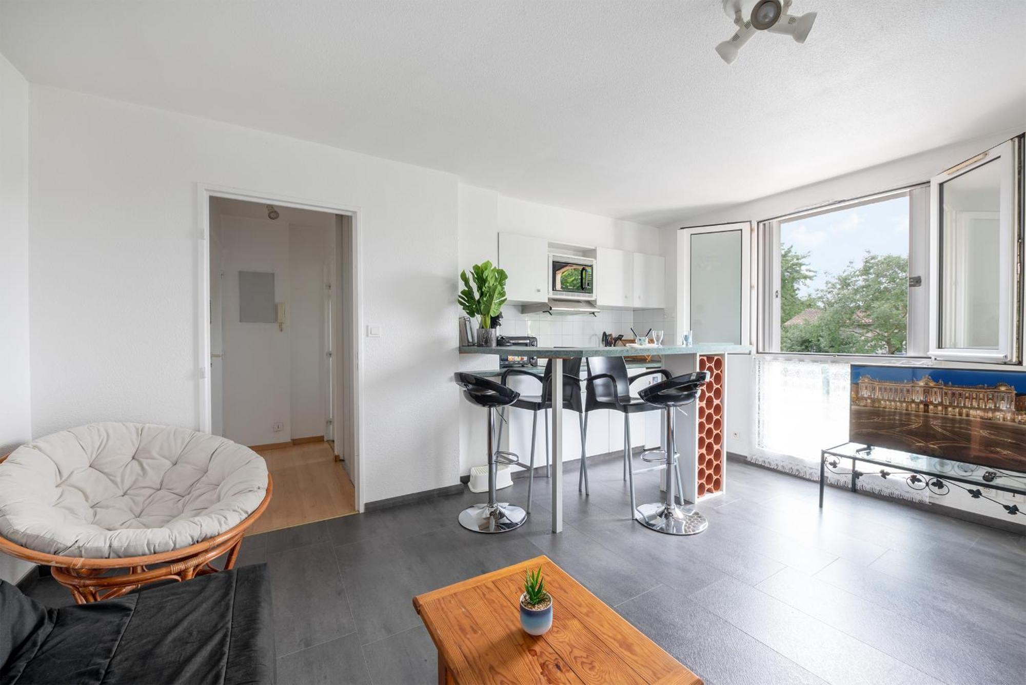 T2 Rangueil - Terrasse + 2 Parkings - 4 Personnes Leilighet Toulouse Eksteriør bilde